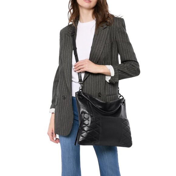 Aimee Kestenberg Convertible Leather Shoulder Bag  0305 - Picture 5 of 5